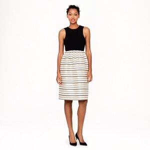 J.Crew Event Cocktail Party Dress Sleeveless w/Pockets Sz. 0